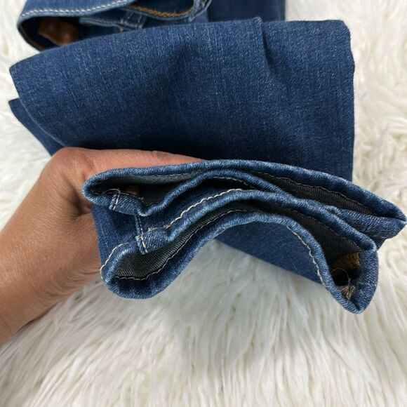 ANTHROPOLOGIE PILCRO FIT SERIF BLUE JEANS SIZE 28 - Picture 15 of 15